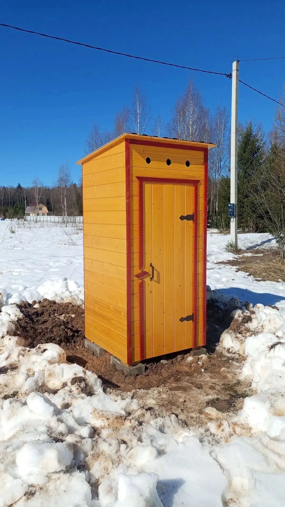 Варианты туалета на дачу (уличный)